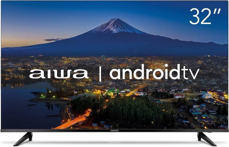 Smart TV AIWA 32” — vista frontal